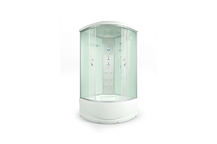Душевая кабина Erlit Comfort ER4510TP-C3-RUS 100x100 полукруглая