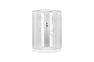 Душевая кабина Erlit Comfort ER3509P-C3 90x90 полукруглая