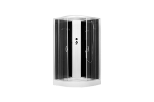 Душевая кабина Erlit Comfort ER3508P-C4 80x80 полукруглая