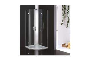 Душевой уголок Cezares Bergamo 100х100 (BERGAMO-W-R-2-100-ARCO-C-Cr-IV)