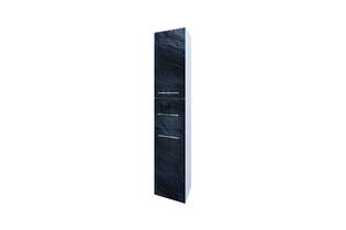 Пенал Marka One Glass Visbaden 30П (У73127) черный дикий камень