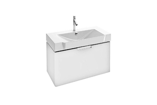 Тумба под раковину Jacob Delafon Reve 80 (EB1131-G1C) белый лак