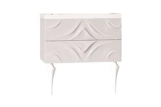 Тумба с раковиной Marka One Art Angel 80П (У67285) белый