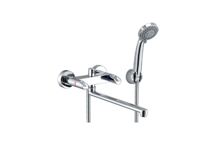 Смеситель для ванны WasserKraft Lossa 1202L