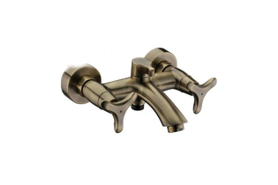 Смеситель для ванны Kaiser Trio 57022-1 Bronze