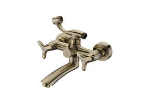 Смеситель для ванны Kaiser Trio 57122-1 Bronze