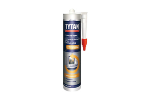 Герметик Силикатный для каминов черный Tytan Professional 310 мл