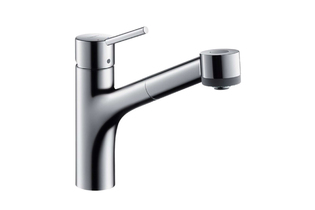 Смеситель для кухни Hansgrohe Тalis S 32841000 с выдвижным изливом