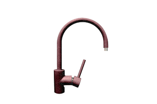 Смеситель для кухни AquaGranitEx C-5035 (334) красный марс