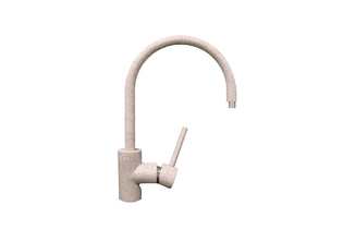 Смеситель для кухни AquaGranitEx C-5035 (311) светло-розовый