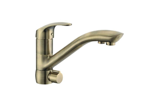 Смеситель для кухни Kaiser Venus 39066-3 с подключением к фильтру Bronze