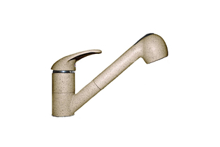 Смеситель для кухни AquaGranitEx C-1040 (302) песочный
