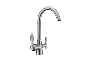 Смеситель для кухни Kaiser Vincent 31744-5 с подключением к фильтру Silver