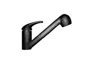 Смеситель для кухни AquaGranitEx C-4040 (308) черный