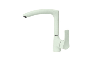 Смеситель для кухни AquaGranitEx C-7040 (303) салатовый