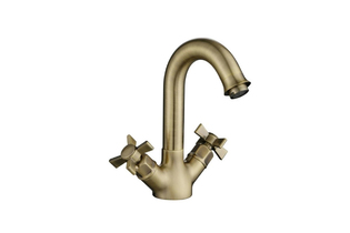 Смеситель для раковины Kaiser Cross 41011-1 Bronze