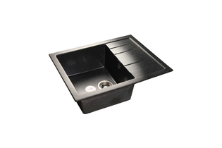 Мойка кухонная GranFest Quadro GF-Q650L черный