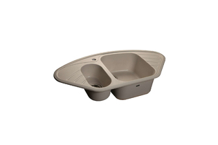 Мойка кухонная GranFest Corner GF-C960E белый