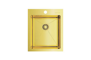 Мойка кухонная Omoikiri Akisame 41-LG (4973080) светлое золото