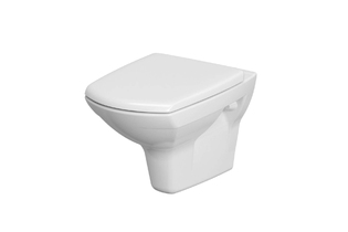Унитаз подвесной Cersanit Carina New Clean On с сиденьем микролифт S-MZ-CARINA-COn-DL-w