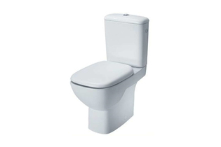 Унитаз напольный IFO Sjoss прямой выпуск с сиденьем микролифт RP313072690