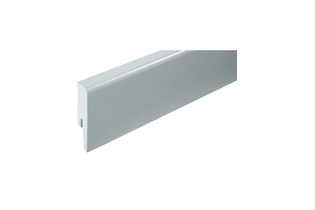 Плинтус Arbiton CAVARE ML0801KG,КАНВАС СЕРЫЙ,2420х80х16мм.(10шт.\уп.)